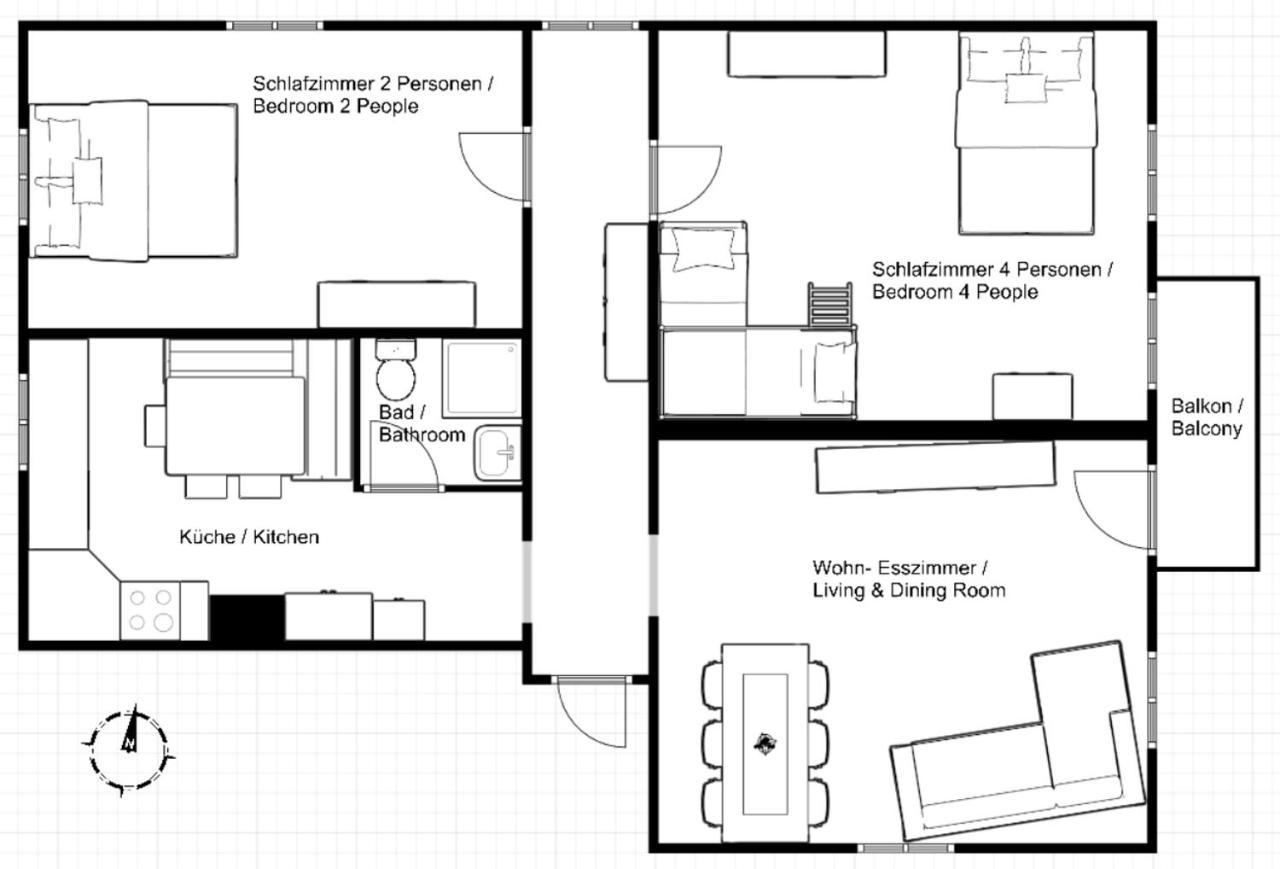 Easyalps Grindelwald Apartment Ngoại thất bức ảnh
